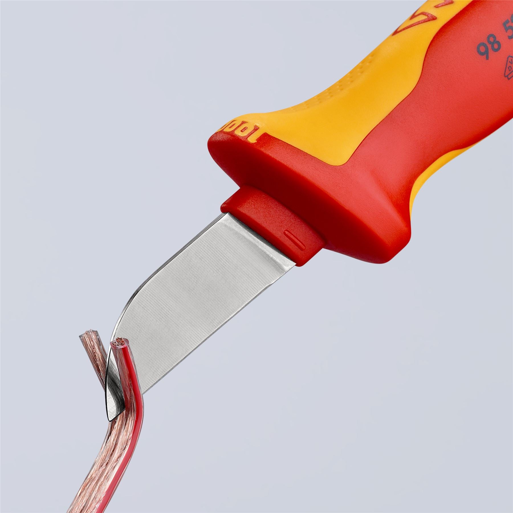 Knipex Cable Knife 190mm VDE Insulated 98 52