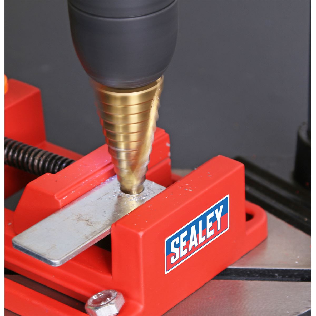 Sealey 500mm Drill Stand with Cast Iron Base and 65mm Vice