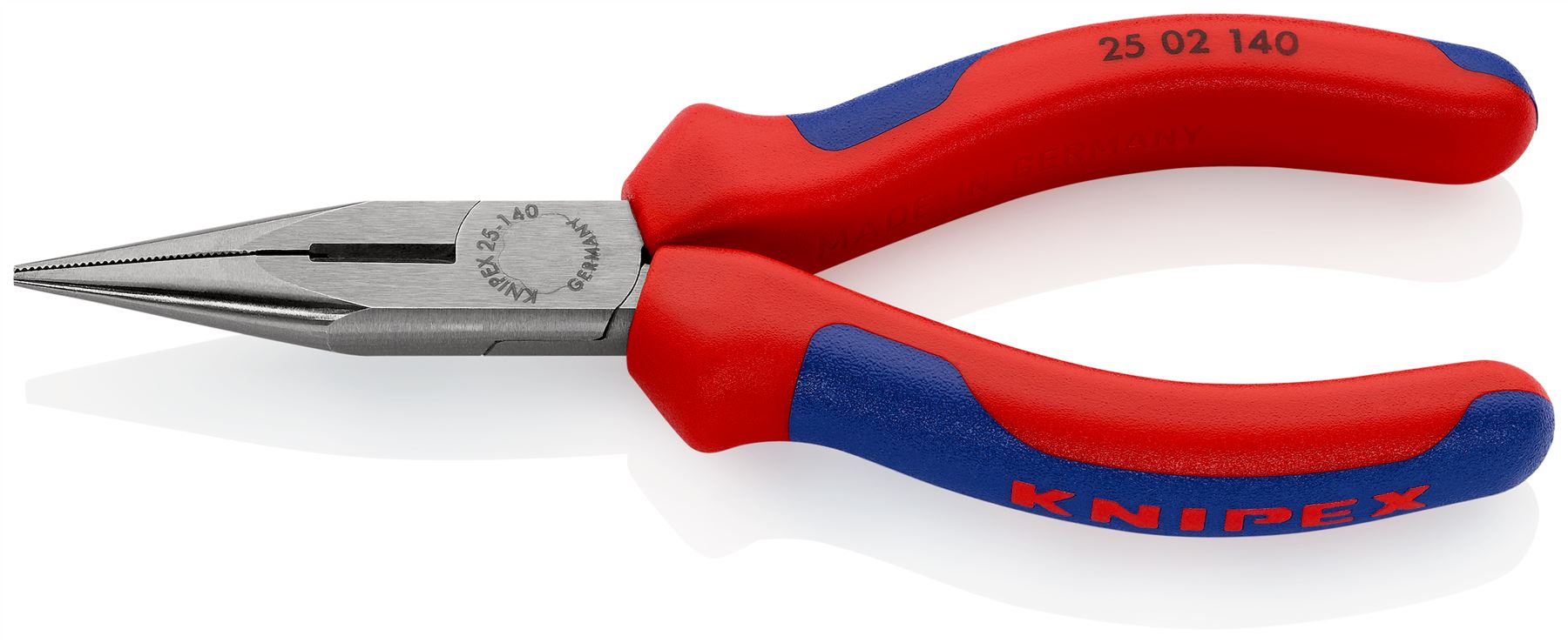 Knipex Snipe Nose Side Cutting Pliers 140mm Long Nose Radio Plier 25 02 140