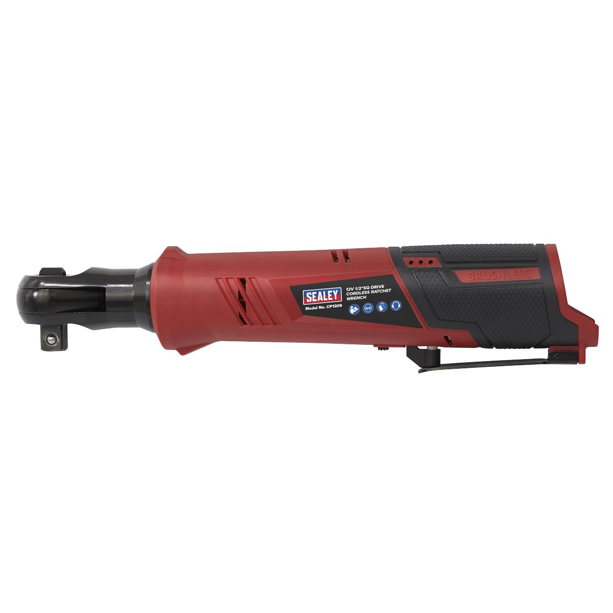 Sealey Cordless Ratchet Wrench 1/2"Sq Drive 12V SV12 Series - Body Only