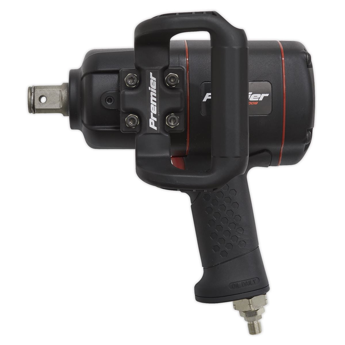 Sealey Premier Air Impact Wrench 1"Sq Drive Twin Hammer