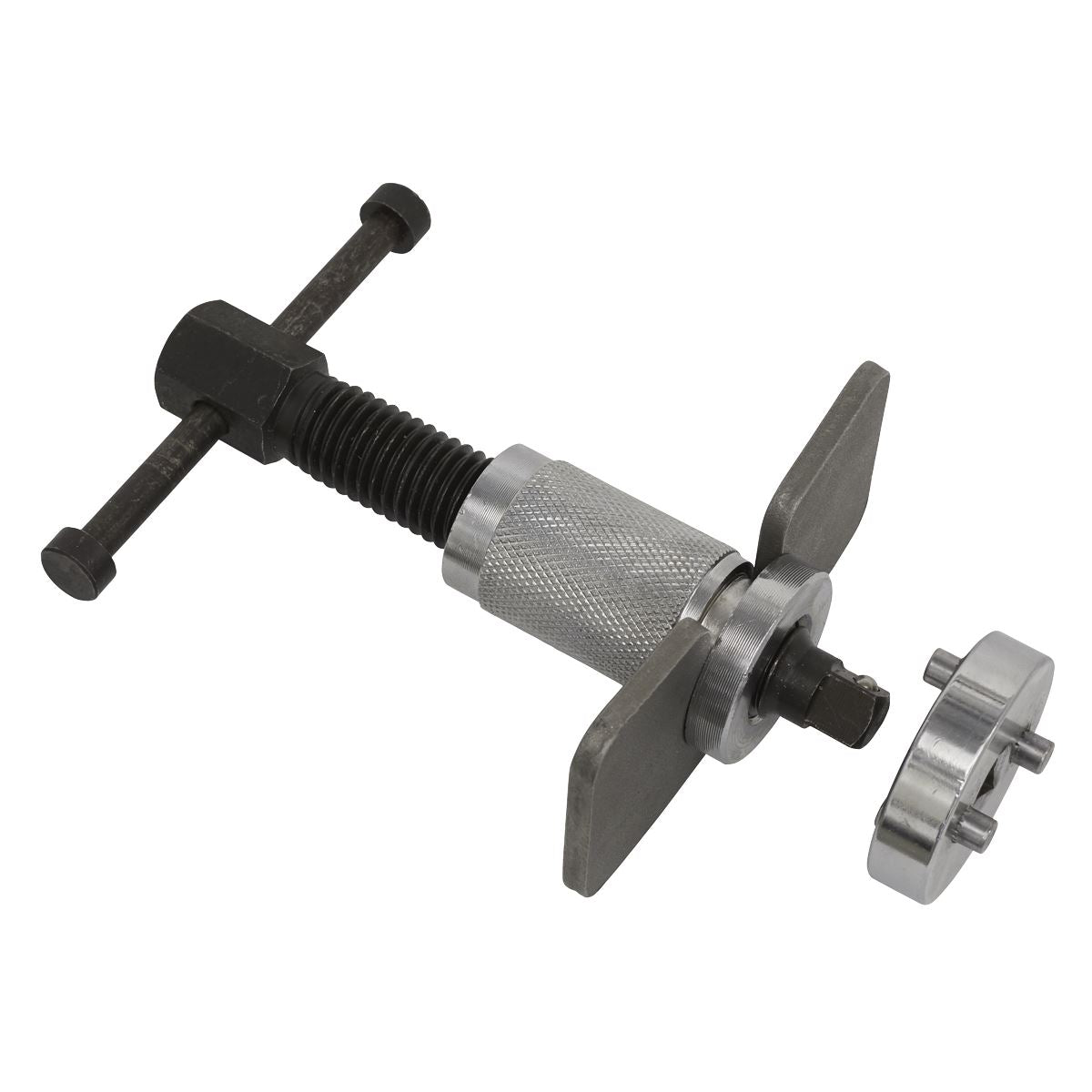 Sealey Brake Piston Wind-Back Tool with Double Adaptor Left-Handed