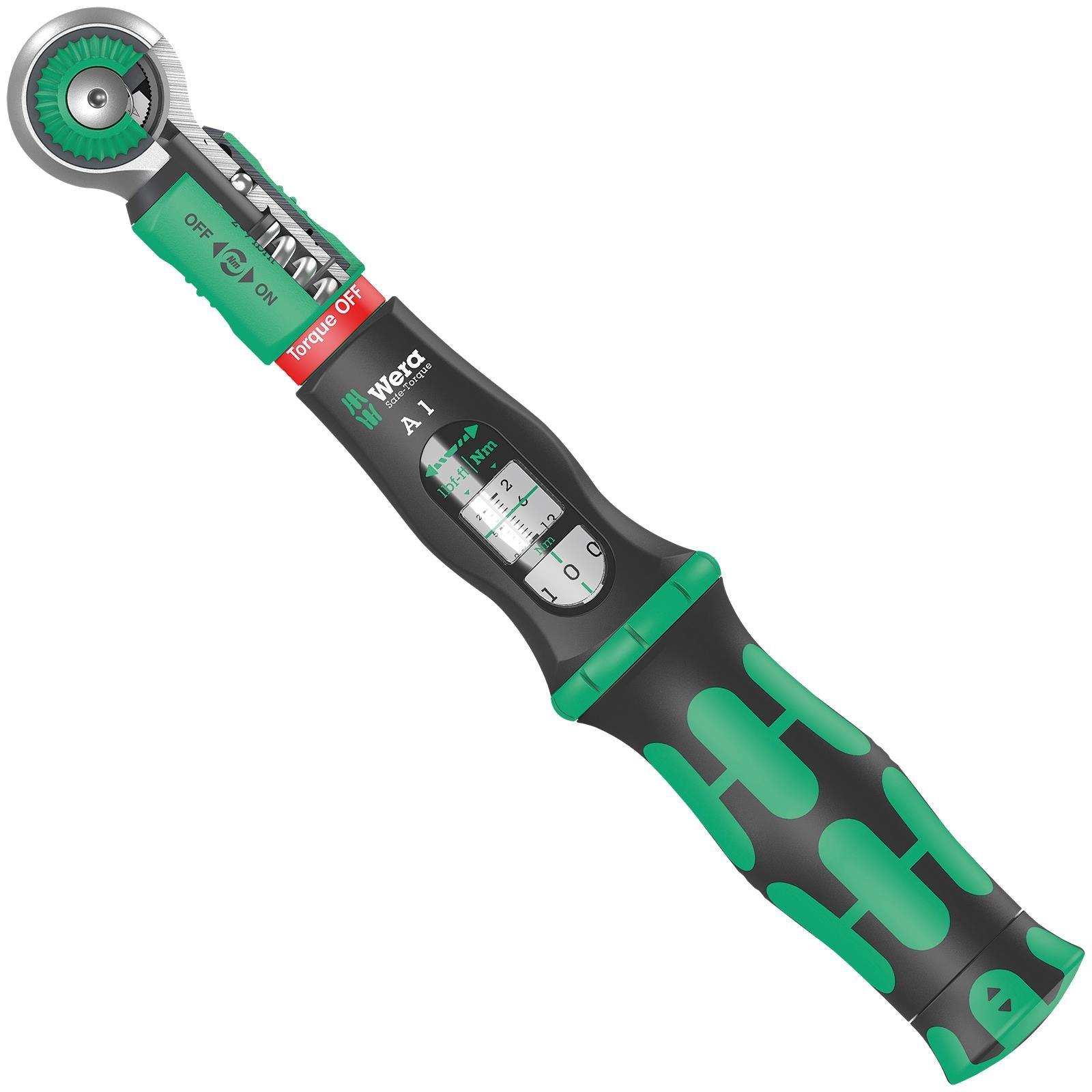 Wera Torque Wrench Safe-Torque A 1 1/4" Drive 2-12 Nm Reversible