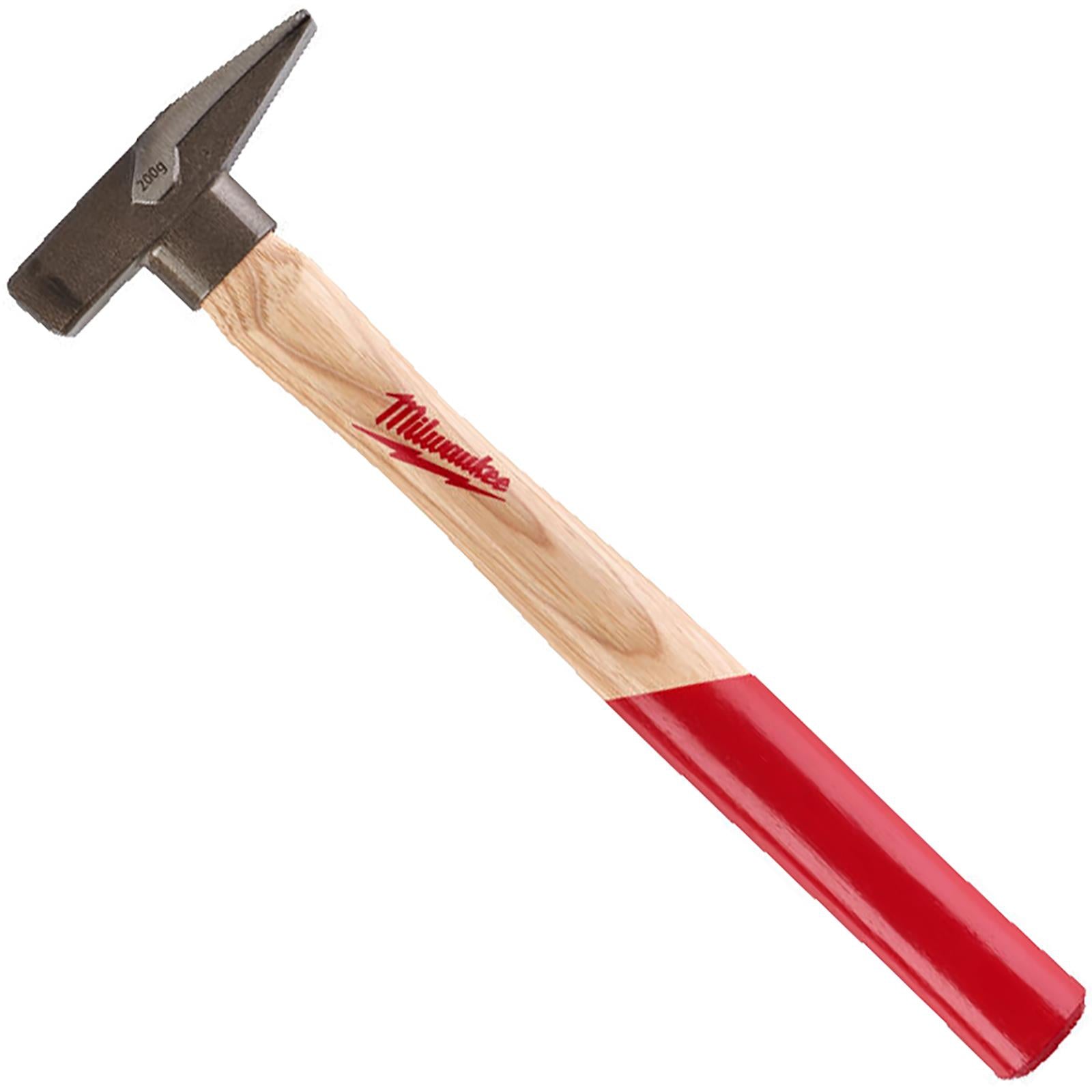 Milwaukee Engineers Hammer with Hickory Wooden Shaft 200g