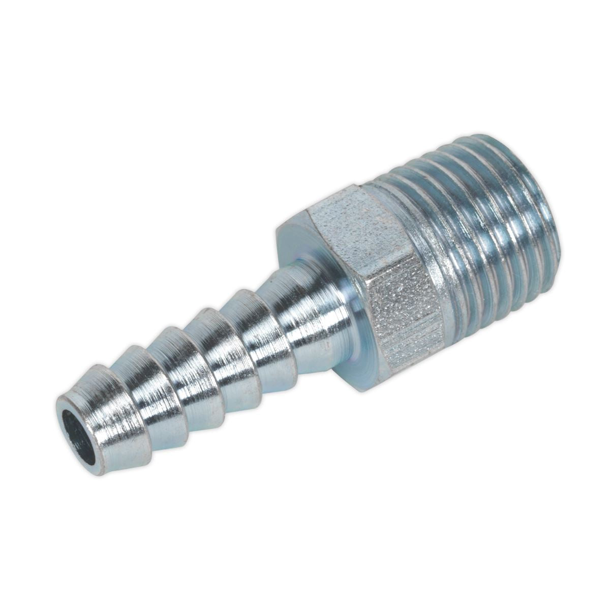 PCL Screwed Tailpiece Male 1/4"BSPT - 1/4" Hose Pack of 5