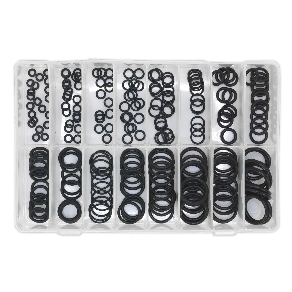Sealey Rubber O-Ring Assortment 225pc Metric
