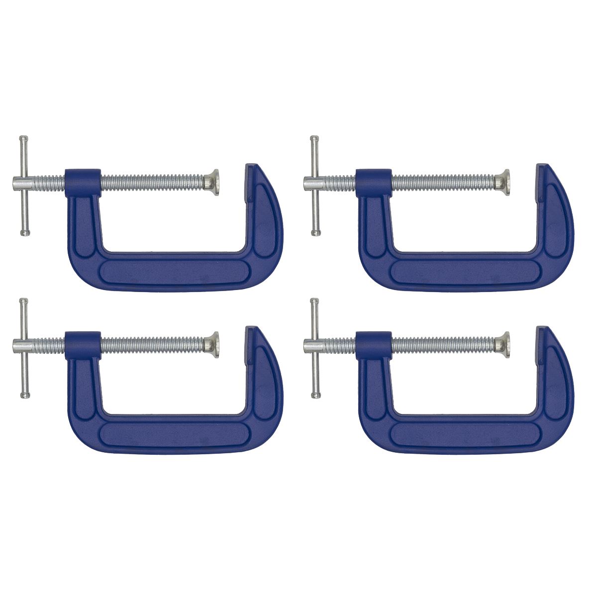 Sealey G-Clamp 100mm - Pack of 4