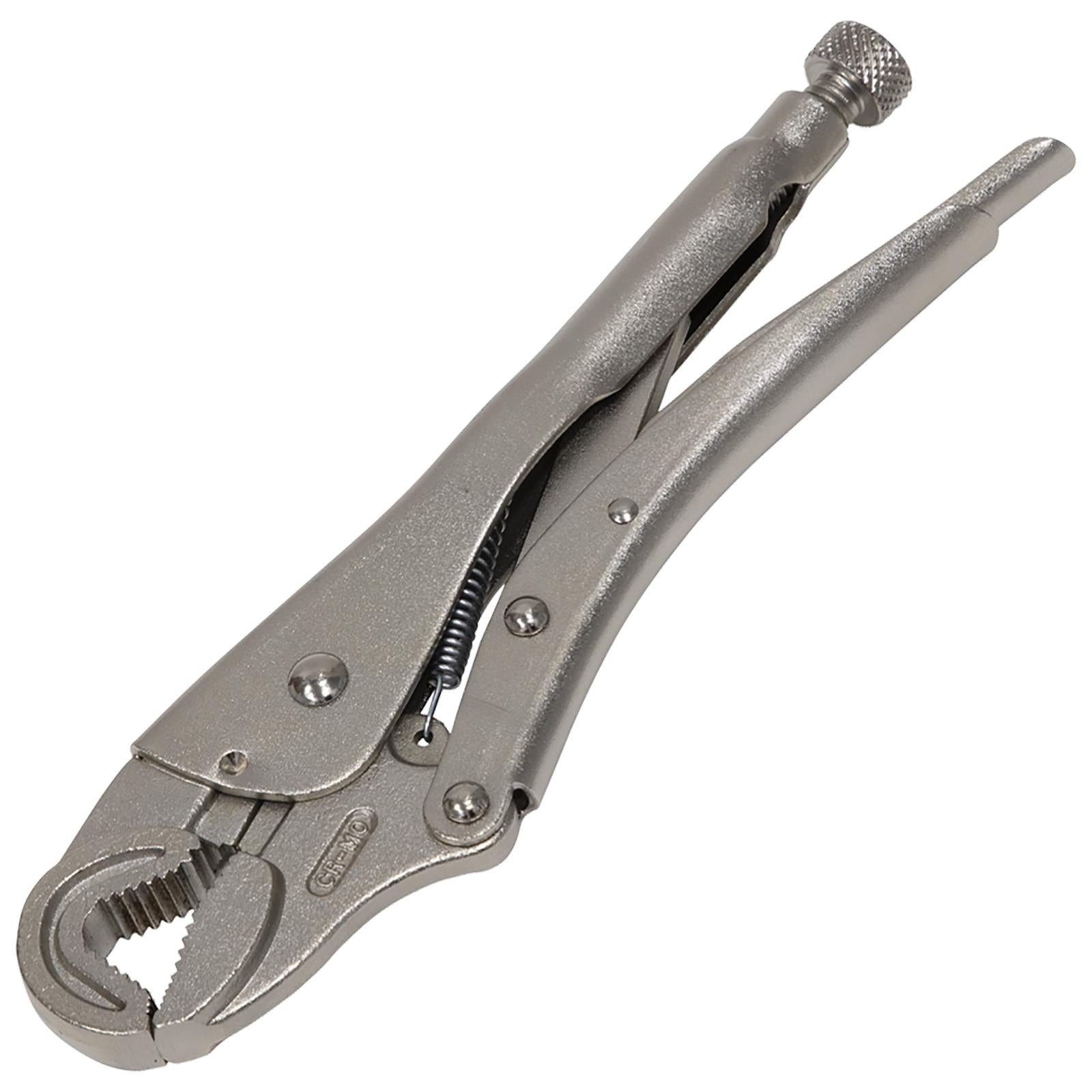Sealey Premier Locking Pliers Round Jaws 235mm 0-50mm Capacity