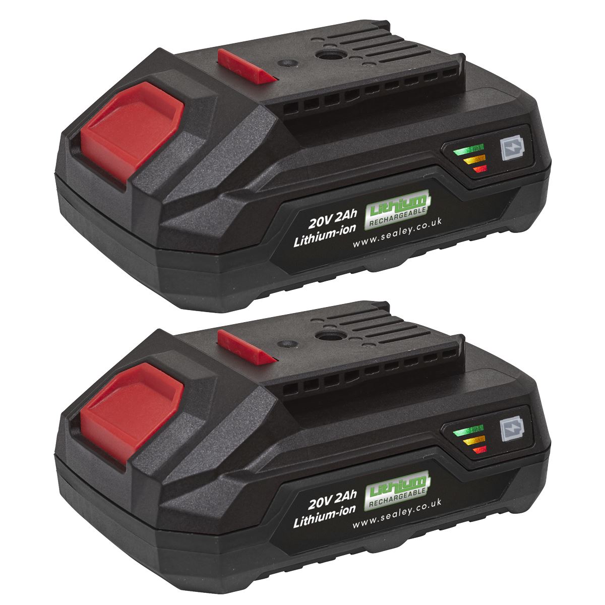 Sealey Power Tool Battery Pack 20V 2Ah Kit for SV20 Series