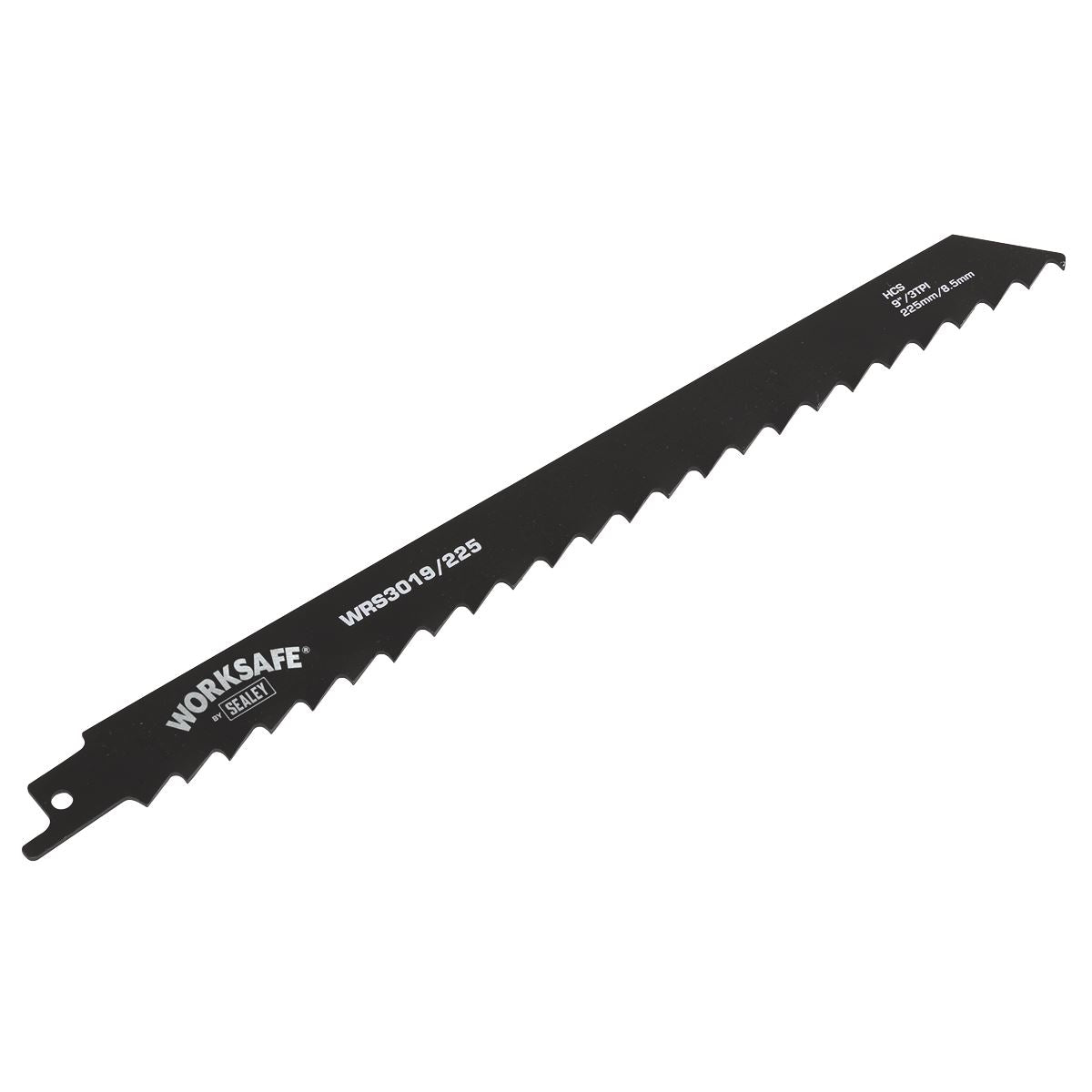Sealey Reciprocating Saw Blade Wood 225mm 3tpi - Pack of 5