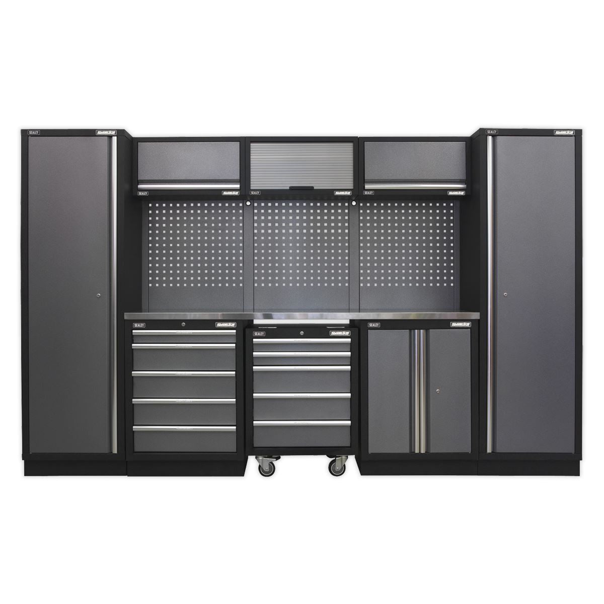 Sealey Superline Pro Superline PRO® 3.2m Storage System - Stainless Worktop