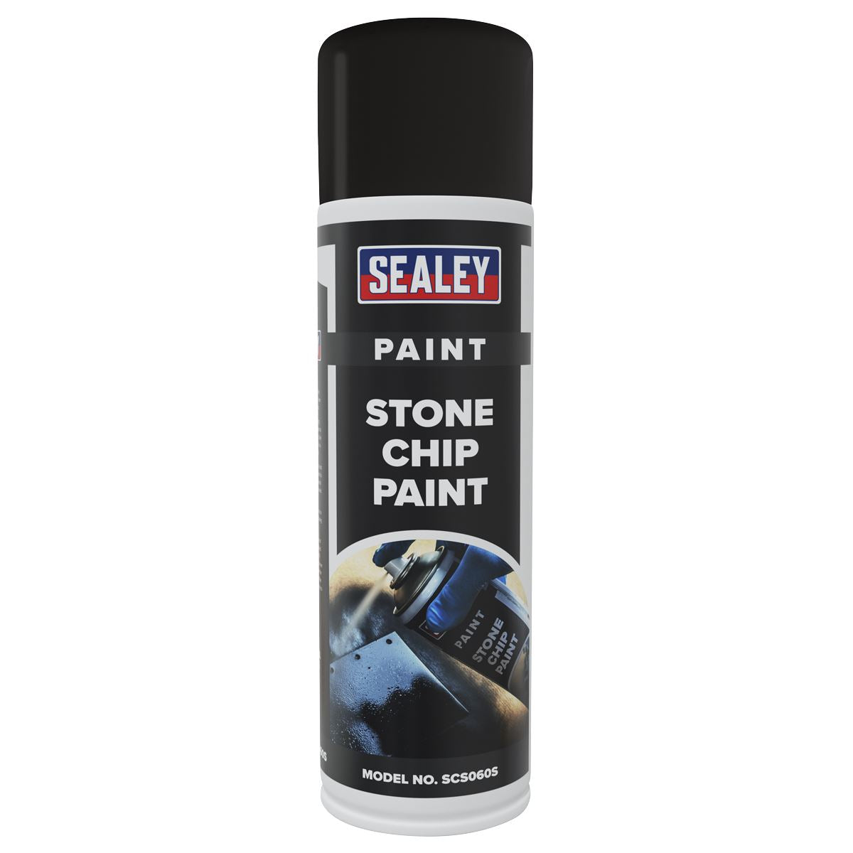 Sealey Stone Chip Paint 500ml - Pack of 6