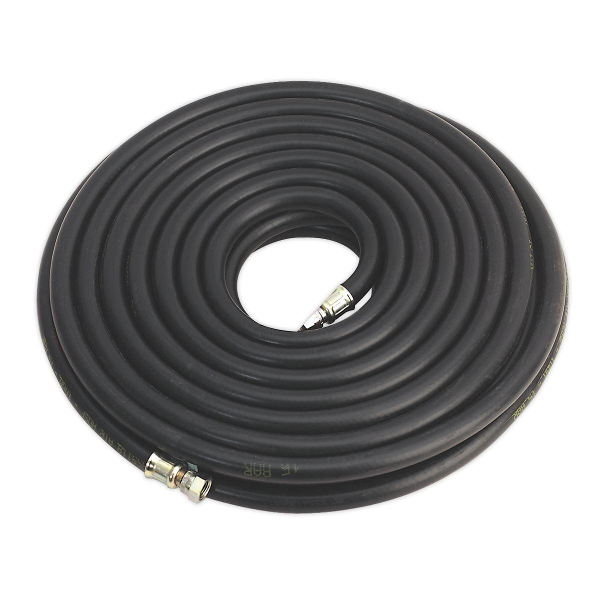 Sealey Air Hose 15m x Ø10mm with 1/4"BSP Unions Heavy-Duty