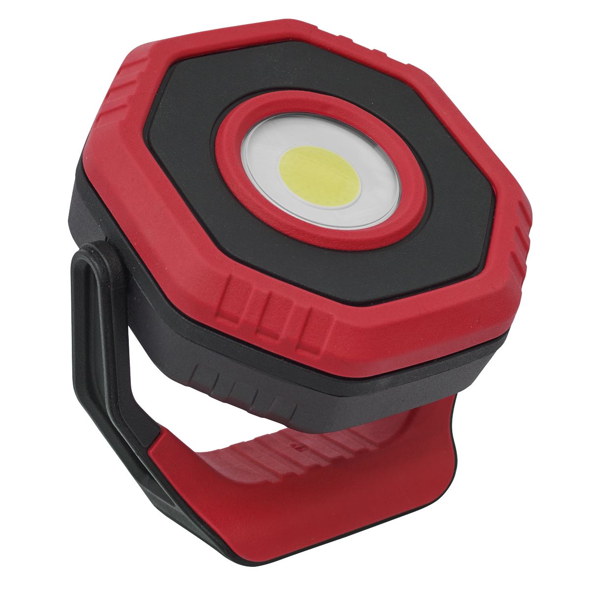 Sealey Rechargeable Pocket Floodlight with Magnet 360° 14W COB LED - Red