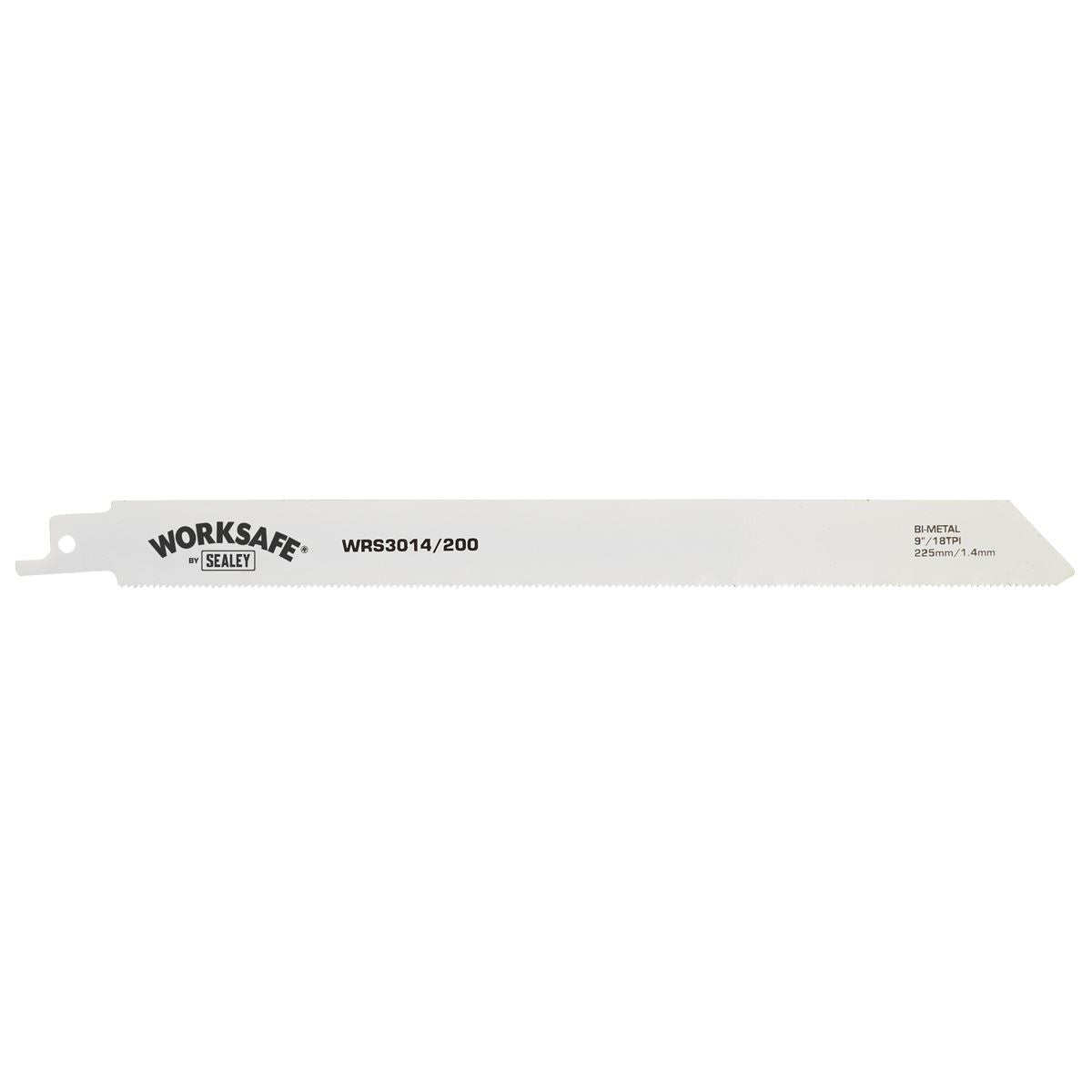 Worksafe by Sealey Reciprocating Saw Blade Metal 225mm 18tpi - Pack of 5