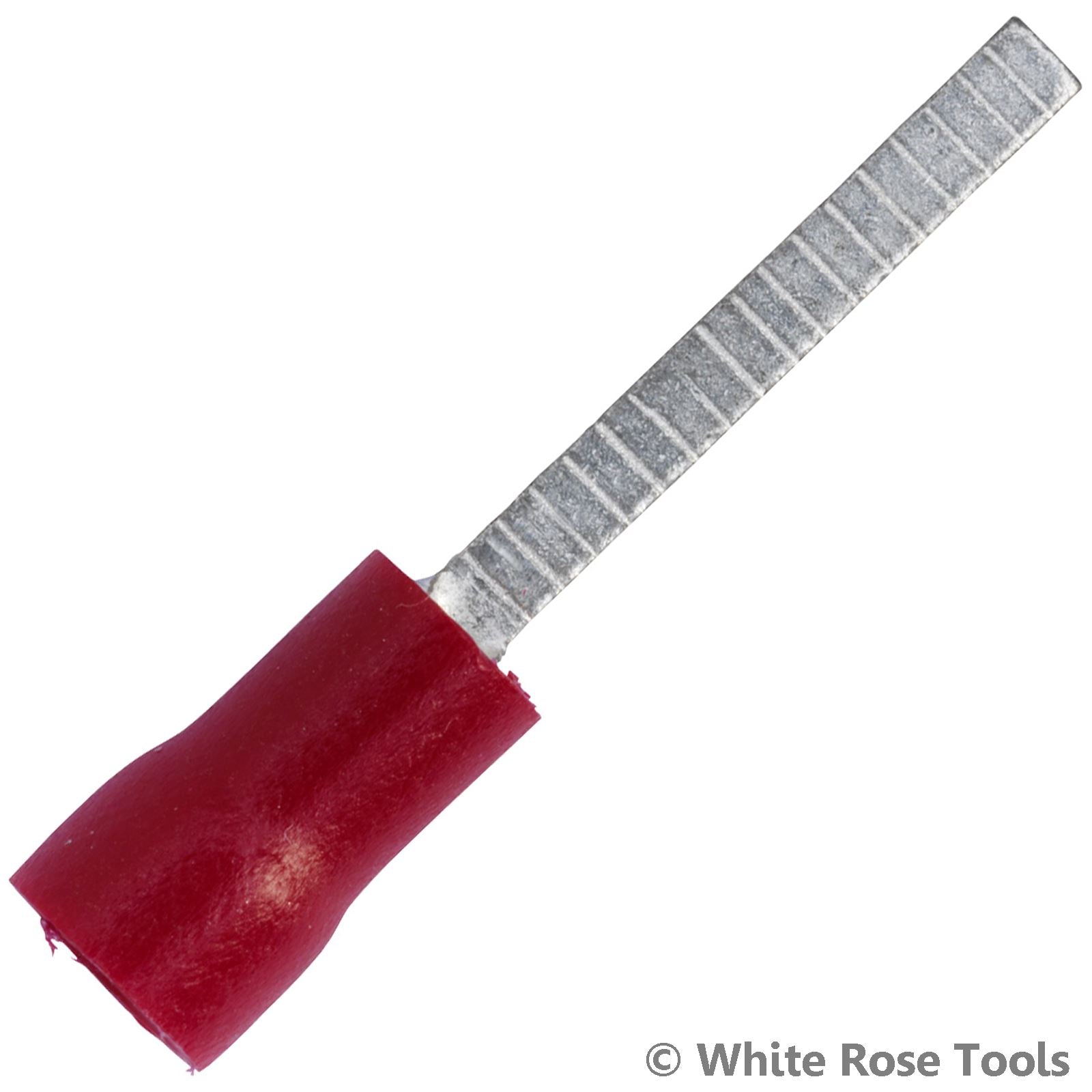 Sealey 100 Pack 18 x 2.3mm Red Blade Terminal