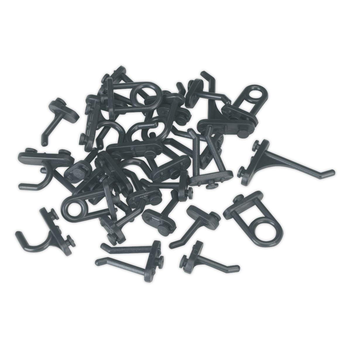 Siegen by Sealey Hook Assortment for Composite Pegboard 30pc