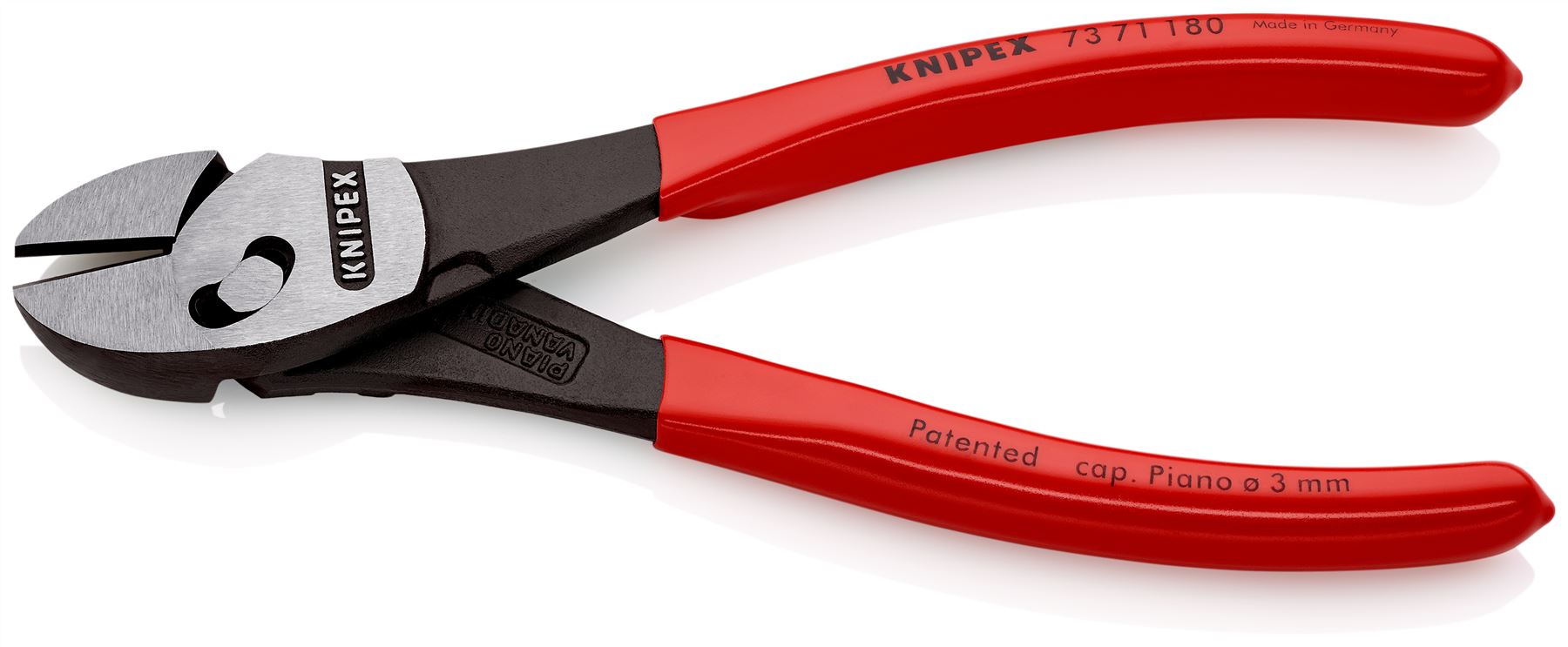 Knipex TwinForce High Performance Diagonal Cutters Cutting Pliers 180mm 73 71 180