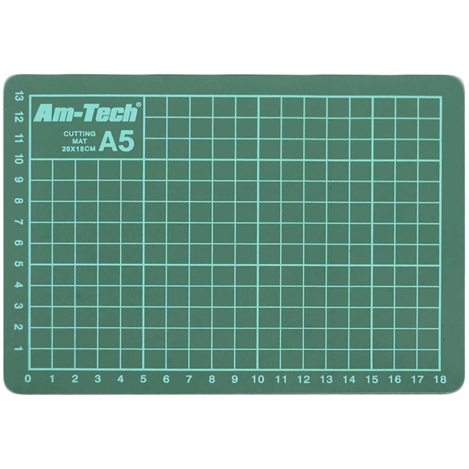 Amtech A5 Cutting Mat with Marking Guides