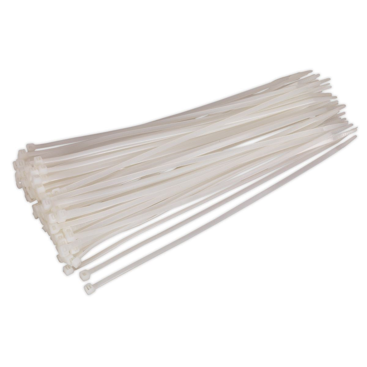 Sealey Cable Tie 300 x 4.8mm White Pack of 100