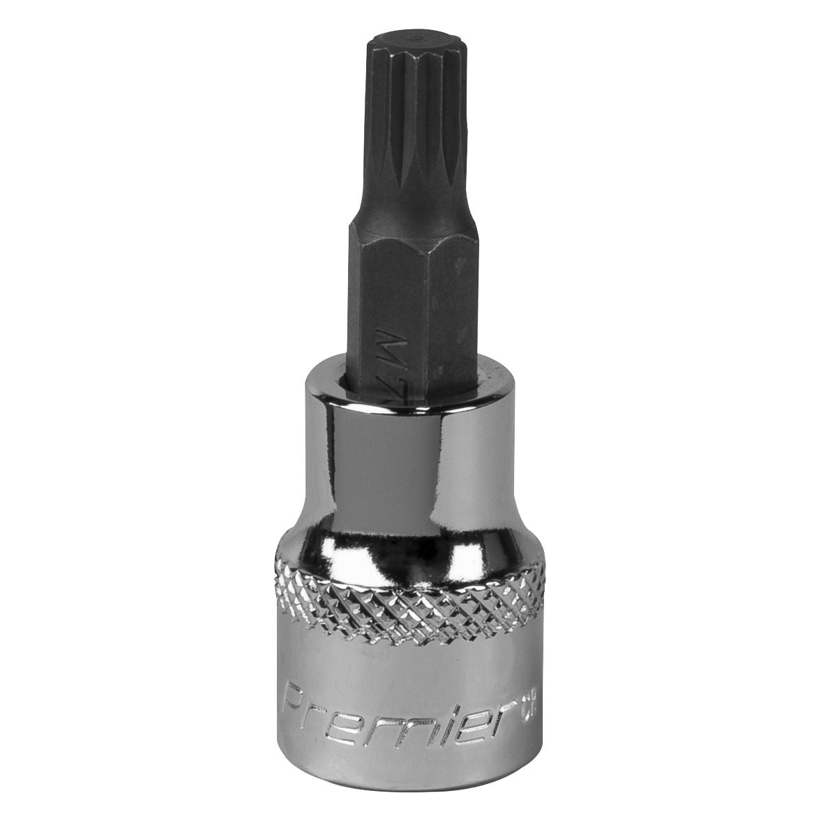Sealey Premier Spline Socket Bit M7 3/8"Sq Drive