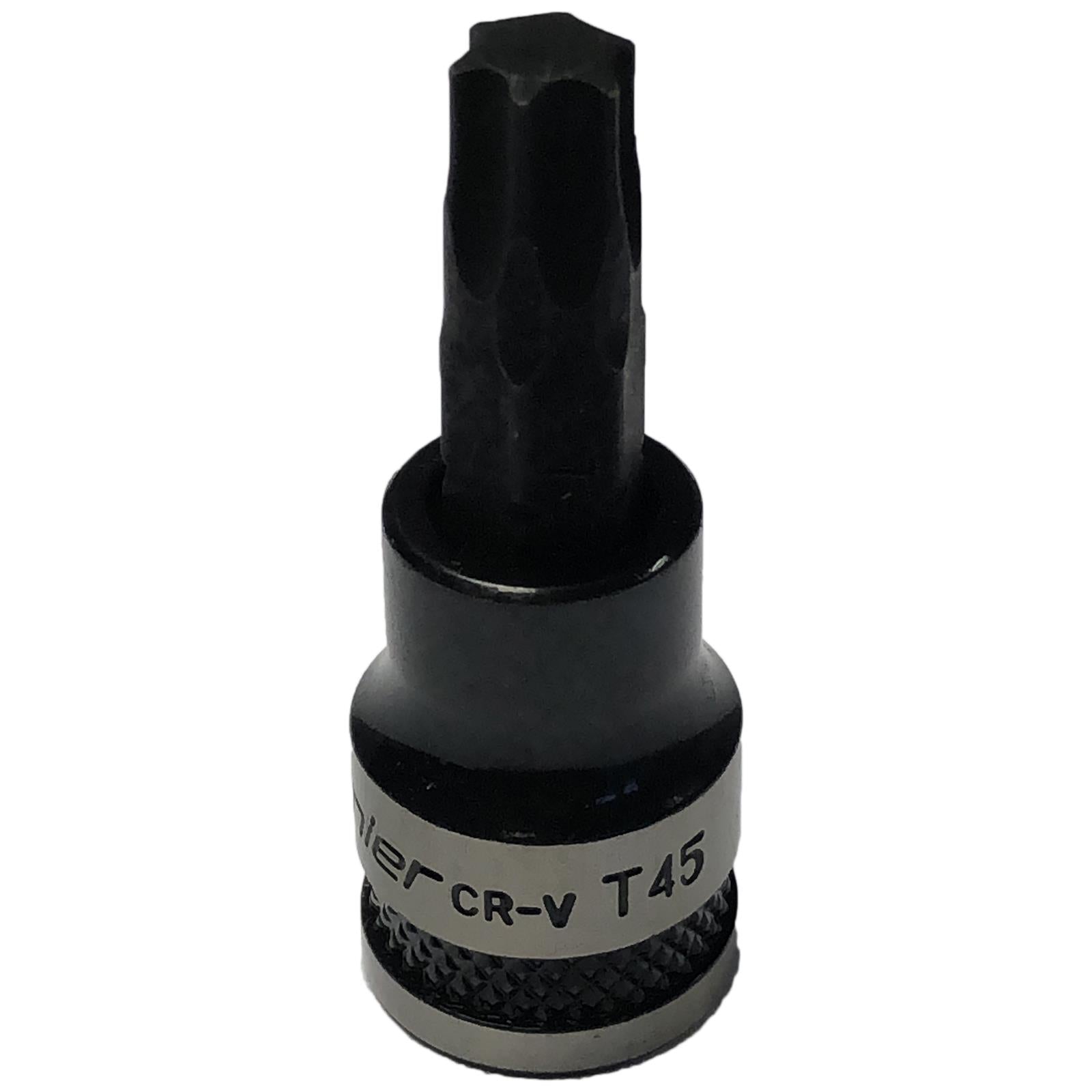 Sealey TRX-Star Socket Bit 3/8" Drive T45 Premier Black Torx