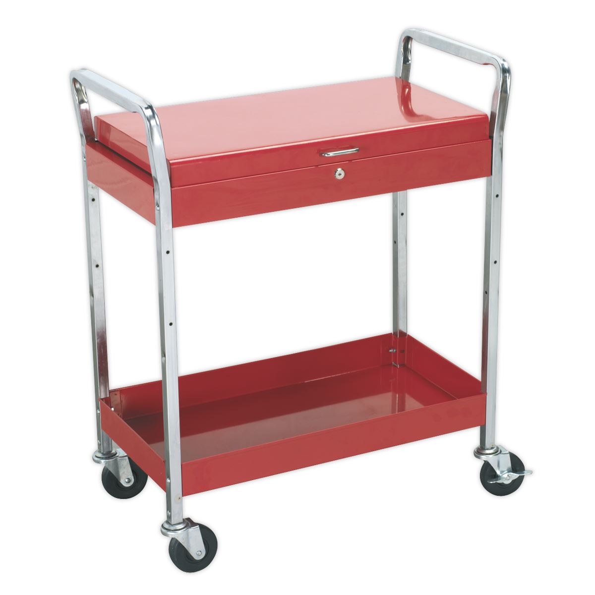 Sealey Superline Pro Trolley 2-Level Heavy-Duty with Lockable Top