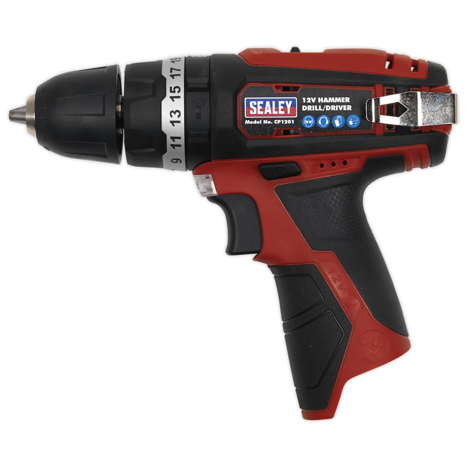 Sealey Cordless Combi Drill Ø10mm 12V SV12 Series - Body Only