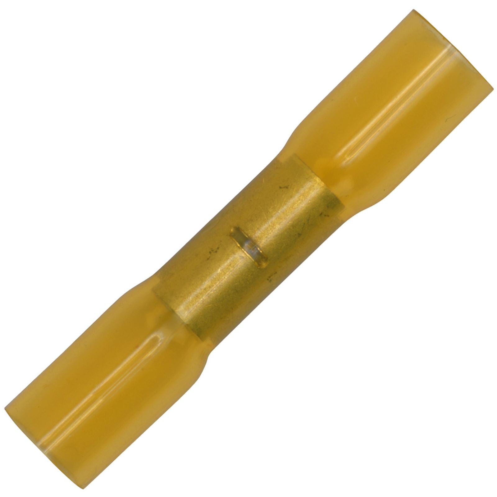 Sealey 50 Pack 6.8mm Yellow Heat Shrink Butt Connector Terminal