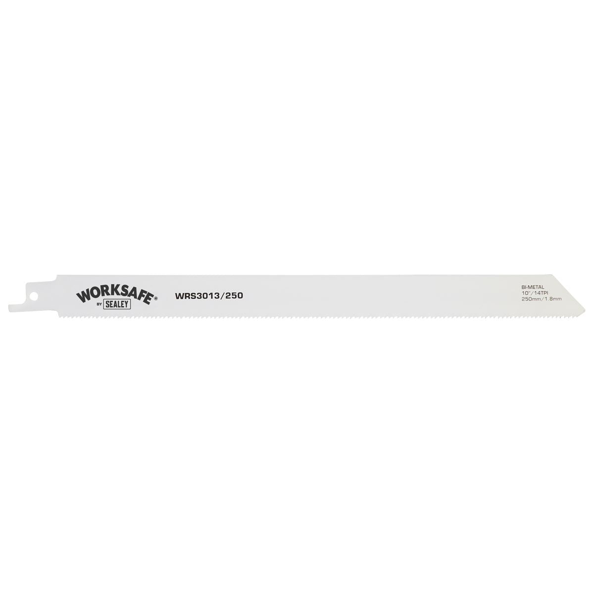 Worksafe by Sealey Reciprocating Saw Blade 250mm 14tpi - Pack of 5