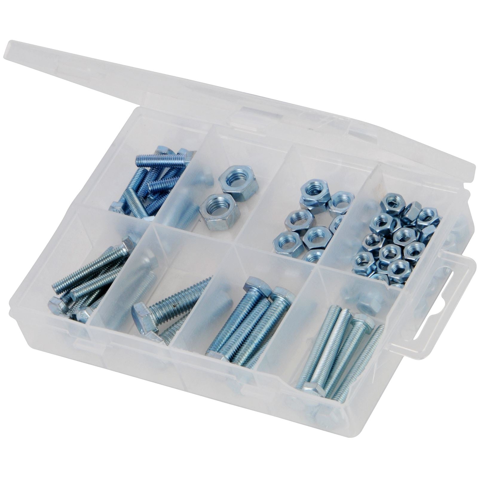 Fixman 75 Piece Hex Bolts & Nuts Pack