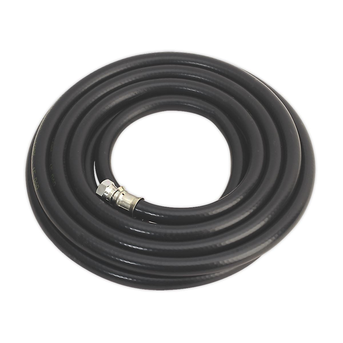 Sealey Air Hose 5m x Ø10mm with 1/4"BSP Unions Heavy-Duty