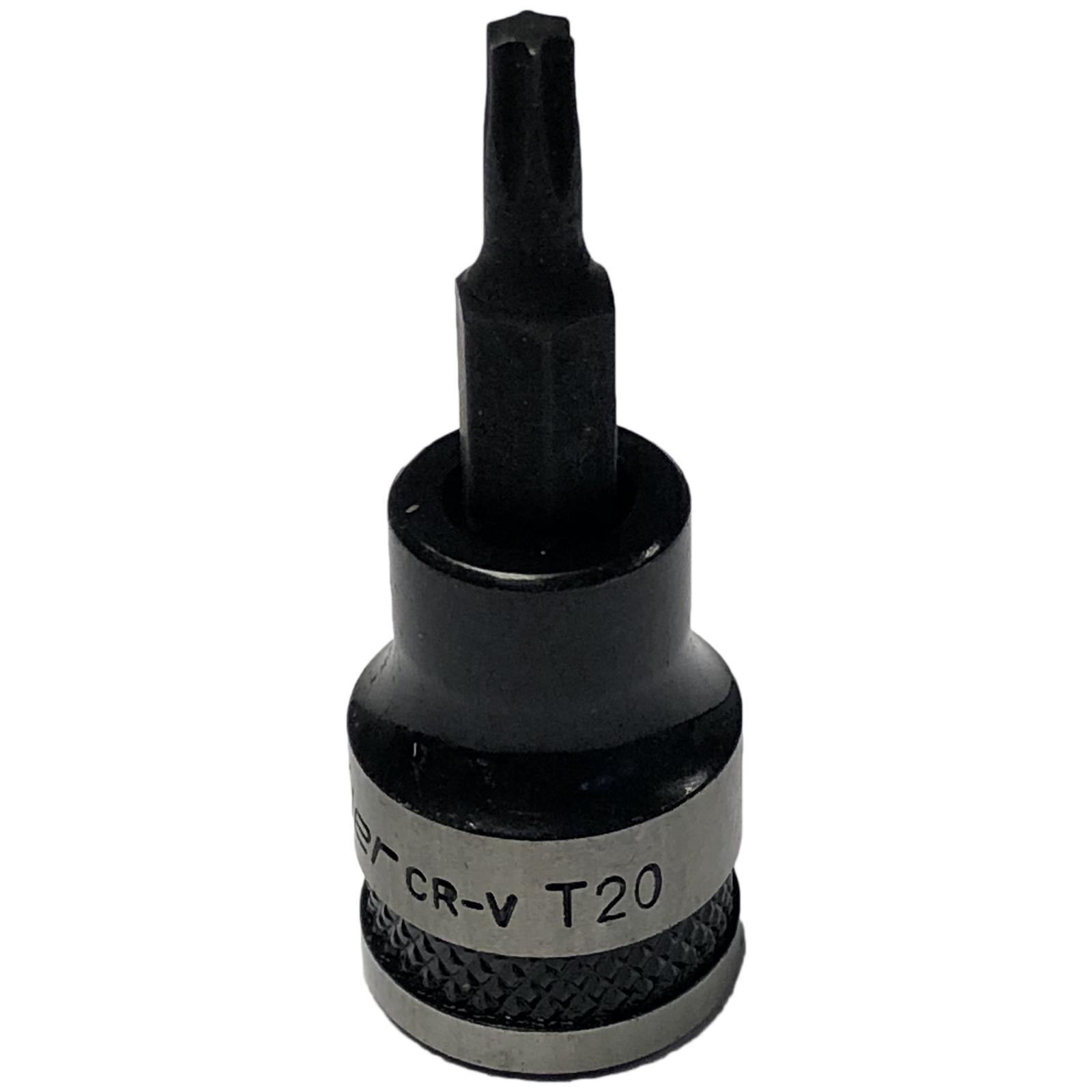 Sealey TRX-Star Socket Bit 3/8" Drive T20 Premier Black Torx