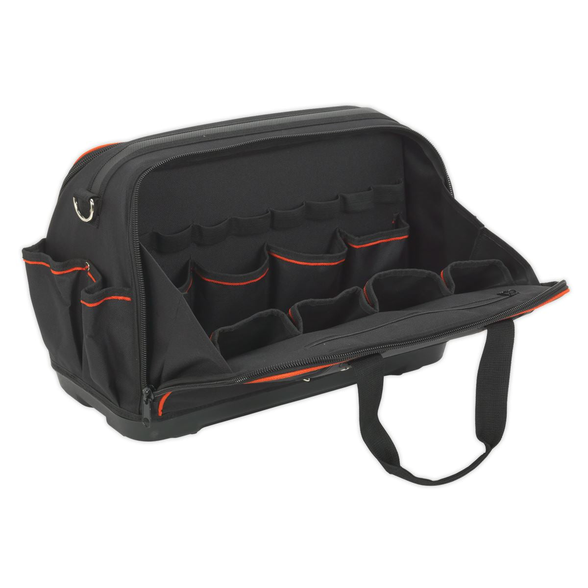 Sealey Tool Storage Bag with 24 Pockets 500mm Heavy Duty Rubber Base