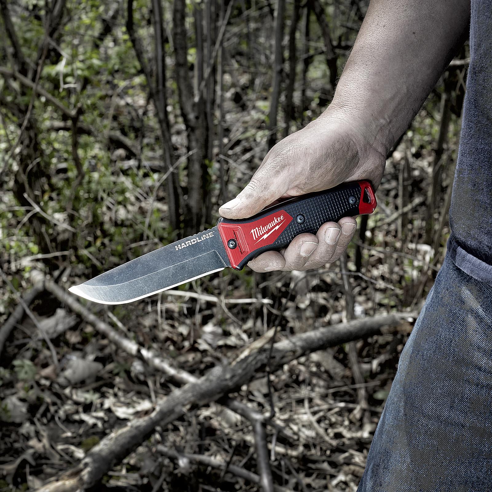 Milwaukee HARDLINE Fixed Blade Knife 127mm 5in Cutter Cutting