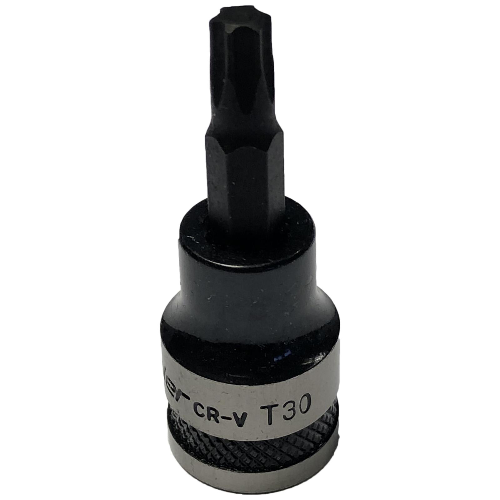 Sealey TRX-Star Socket Bit 3/8" Drive T30 Premier Black Torx