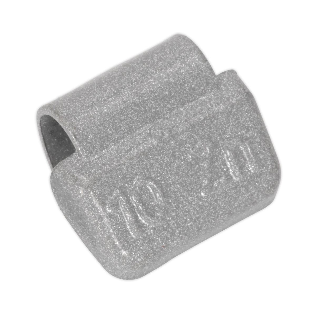 Sealey Wheel Weight 10g Hammer-On Plastic Coated Zinc for Alloy Wheels Pack of 100