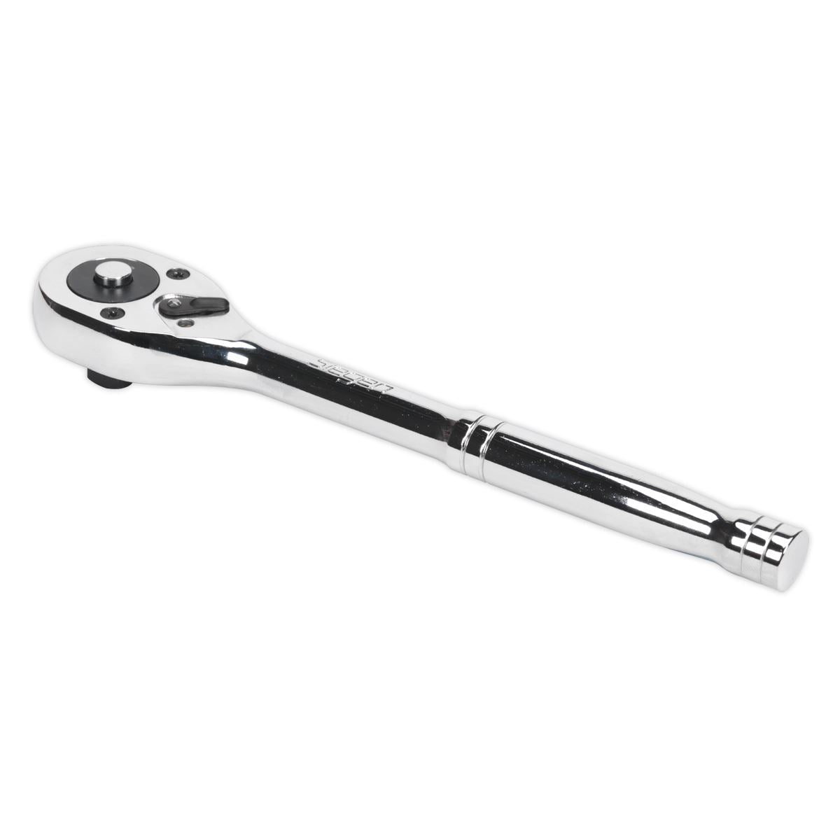 Siegen 1/2" Drive Pear Head Ratchet Wrench with Flip Reverse 45 Tooth Slim Style