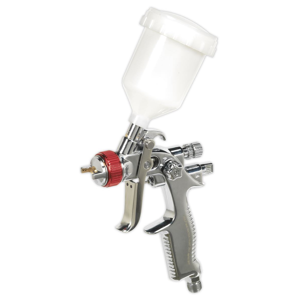 Sealey HVLP Gravity Feed Touch-Up Spray Gun - 0.8mm Set-Up