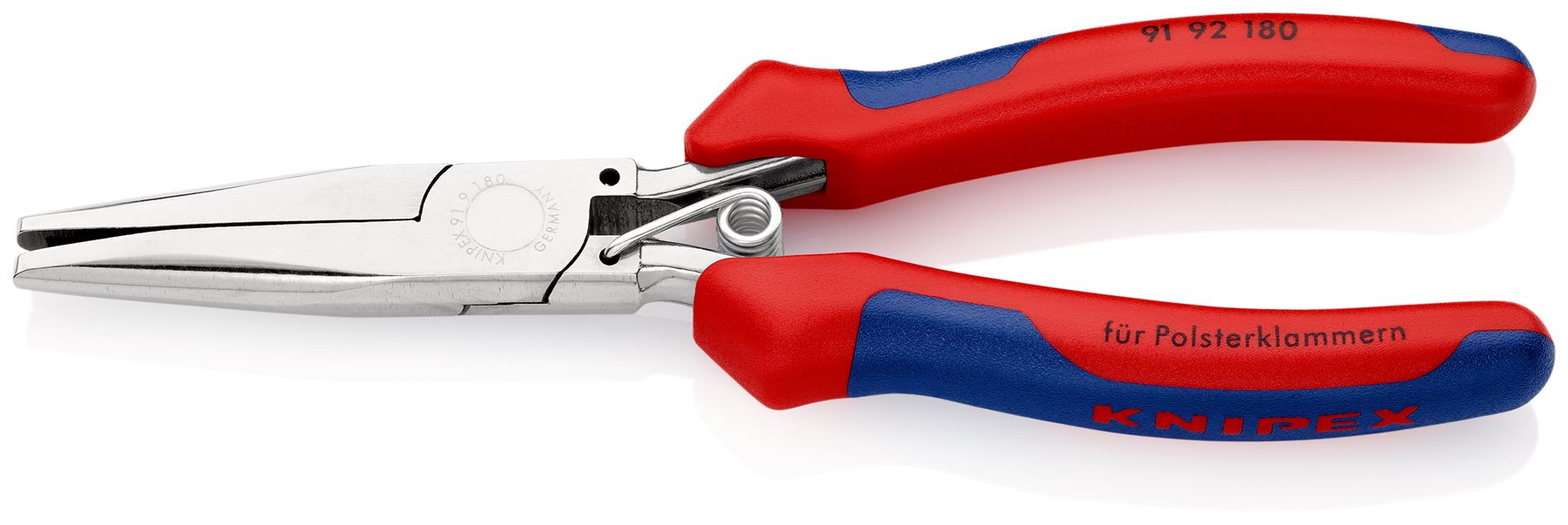 Knipex Upholstery Pliers 180mm Multi Component Grips 71 92 180