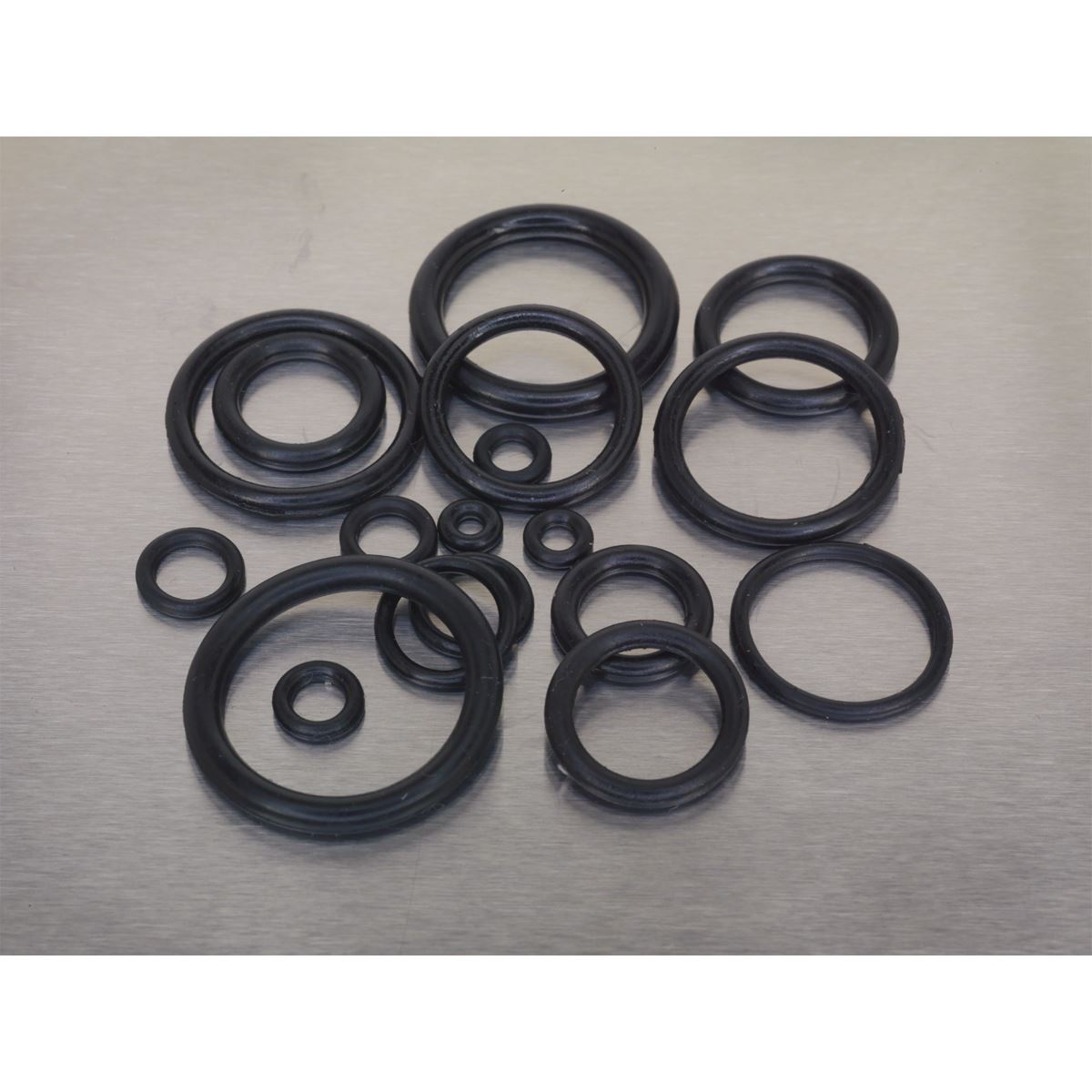 Sealey Rubber O-Ring Assortment 225pc Metric