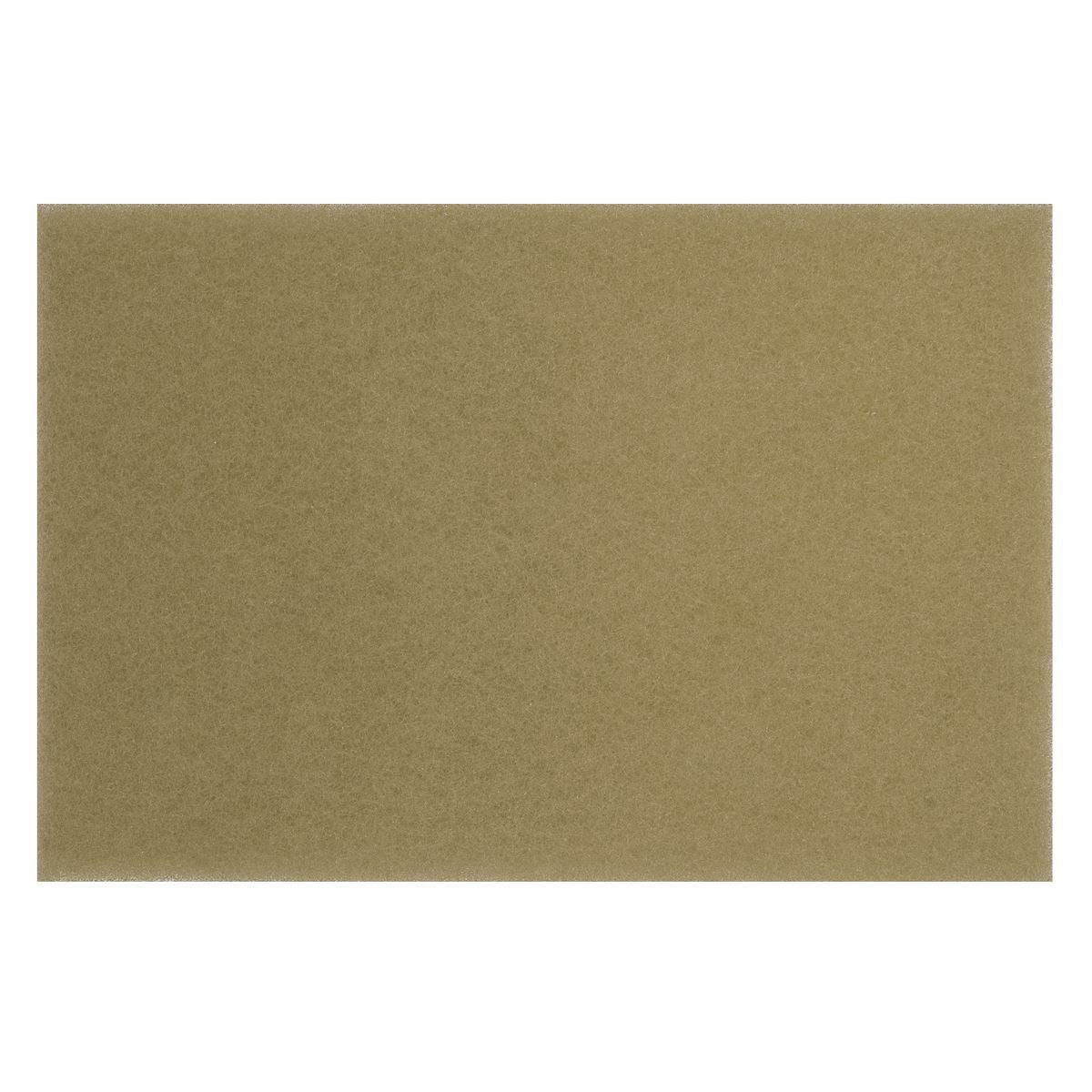 Worksafe by Sealey Tan Buffer Pads 12 x 18 x 1" - Pack of 5