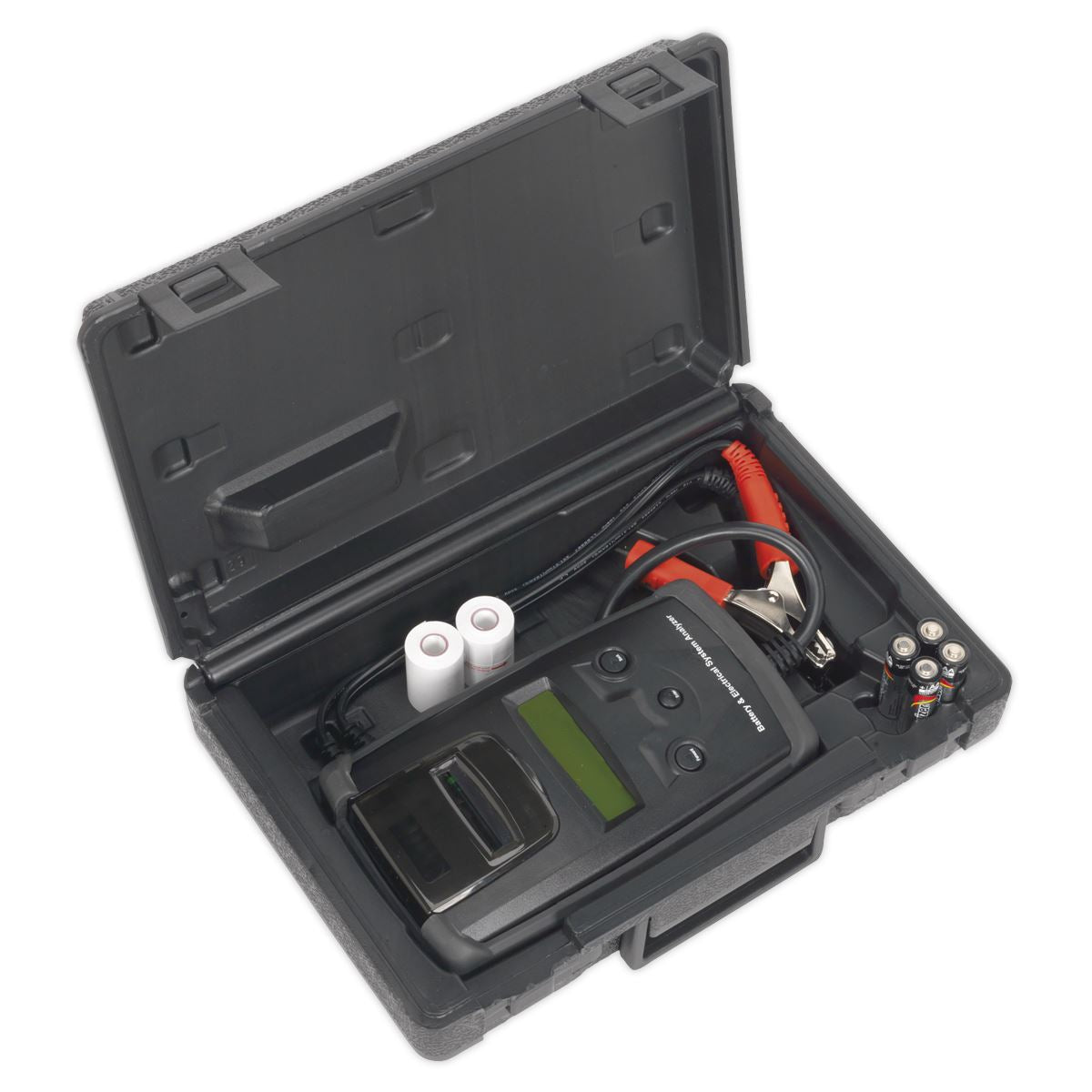 Sealey 6/12/24V Digital Battery & Alternator Tester with Printer