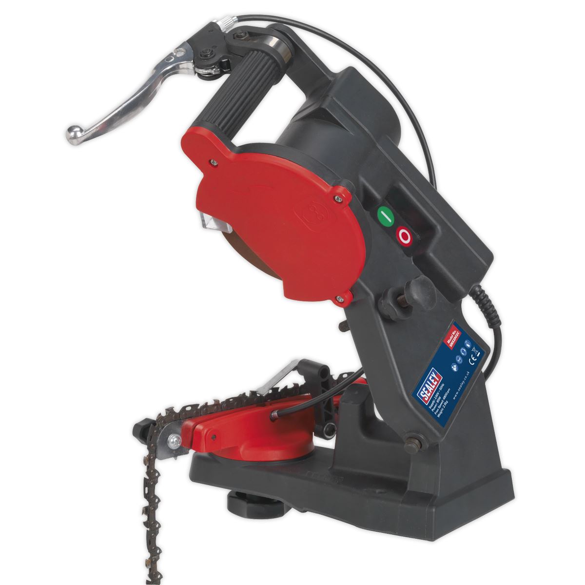 Sealey Chainsaw Blade Sharpener - Quick Locating 85W