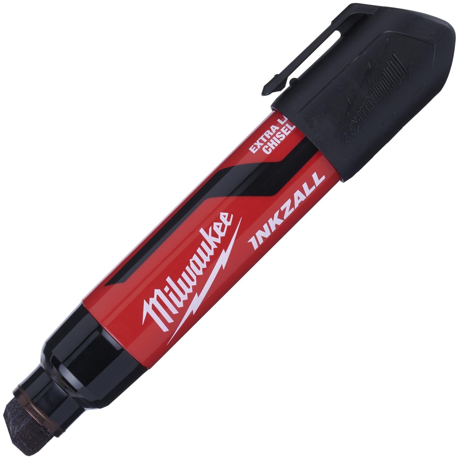 Milwaukee INKZALL Chisel Tip Permanent Marker Pen XL Black