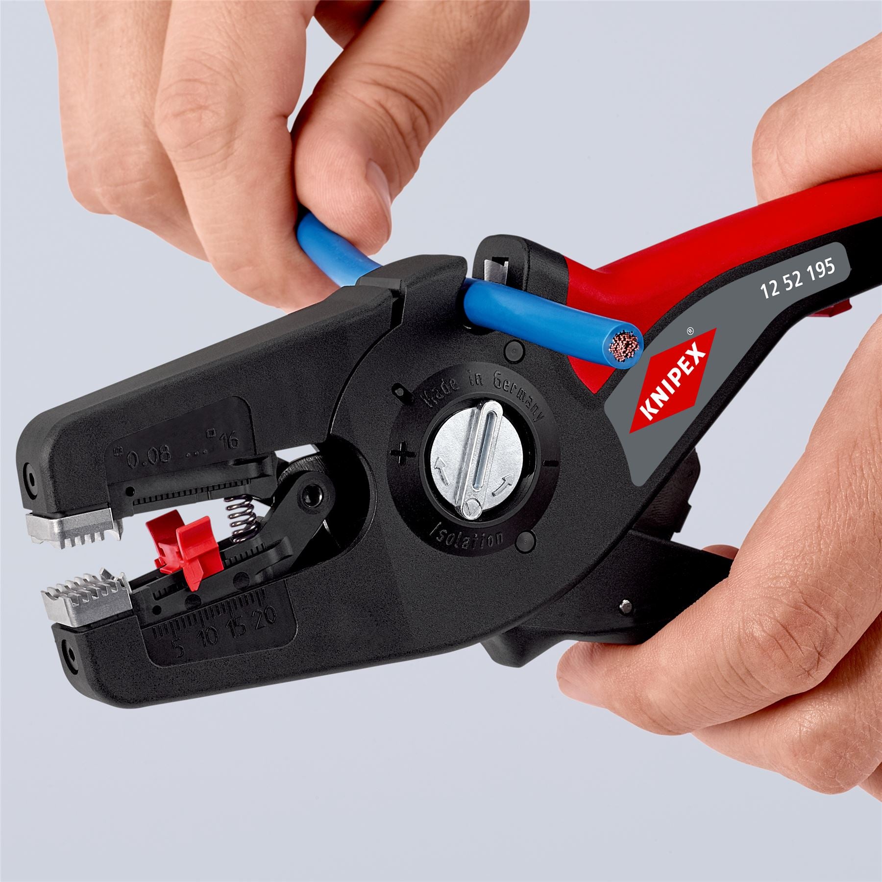 Knipex PreciStrip 16 Automatic Insulation Stripper 195mm Wire Stripping Pliers 12 52 195