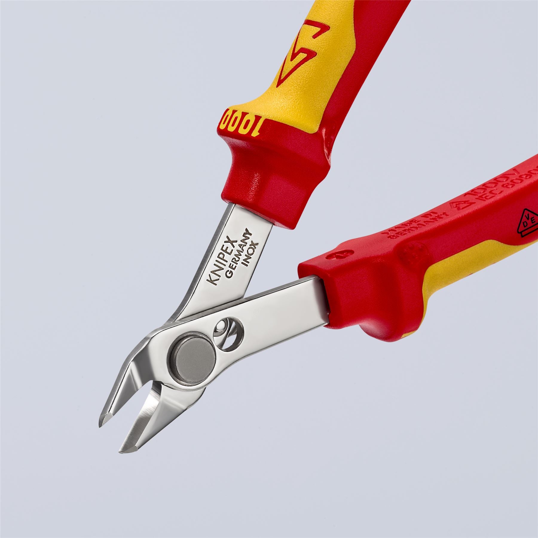 Knipex Electronic Super Knips® 125mm VDE Insulated Fine Wire Cutting Pliers 78 06 125