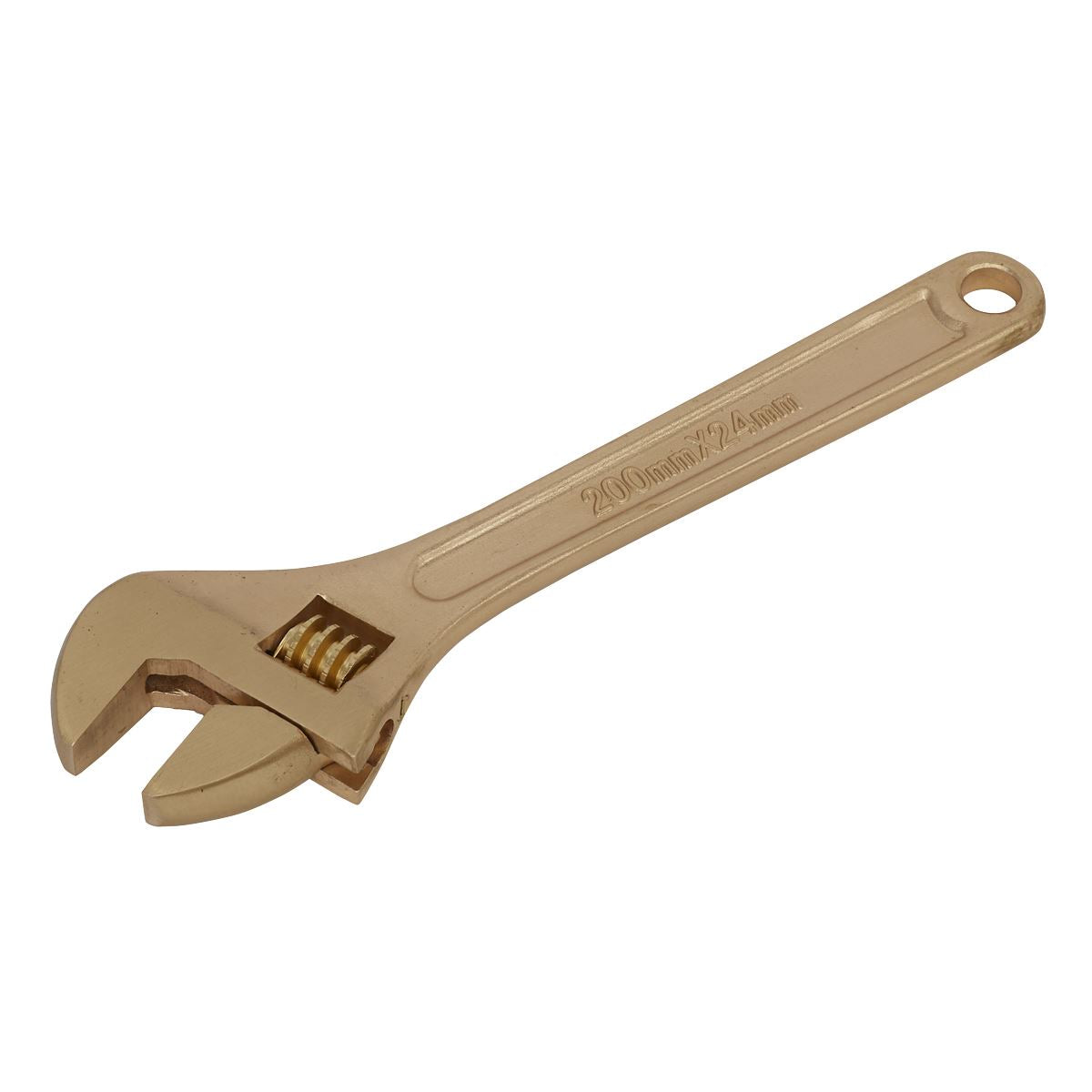 Sealey Premier Adjustable Wrench 200mm - Non-Sparking