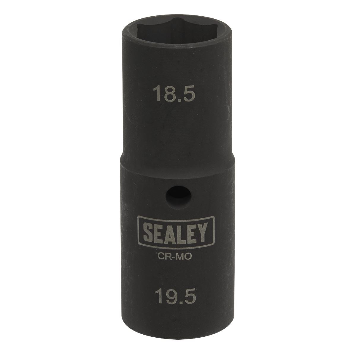 Sealey Deep Impact Socket 1/2" Drive Double Ended 18.5mm 19.5mm