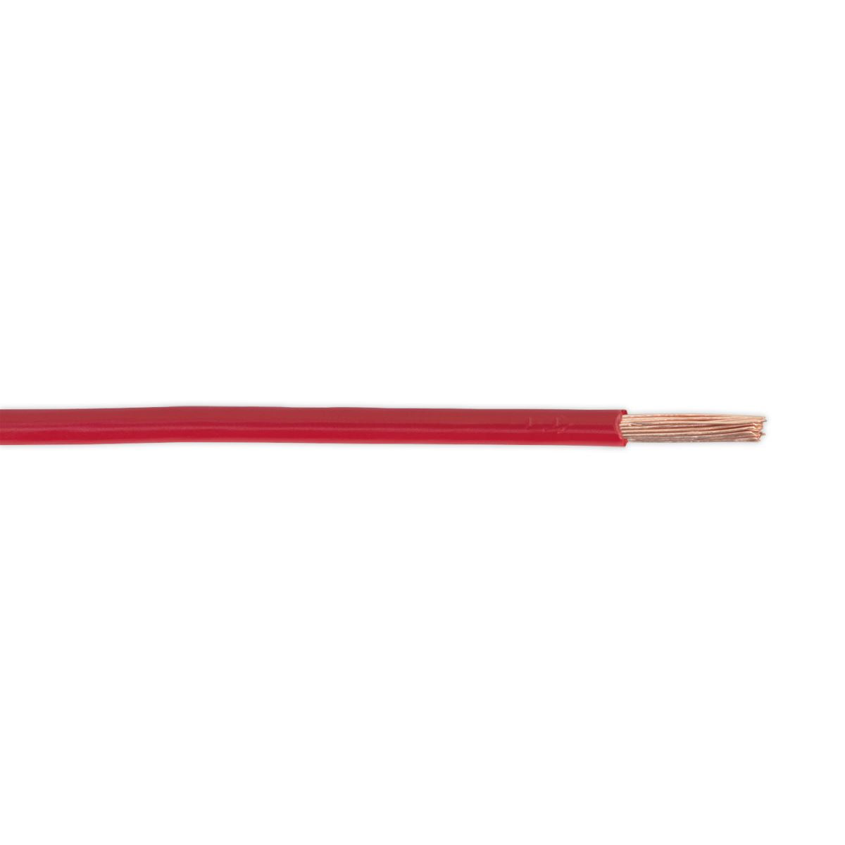 Sealey Automotive Cable Thin Wall Single 3mm² 44/0.30mm 30m Red